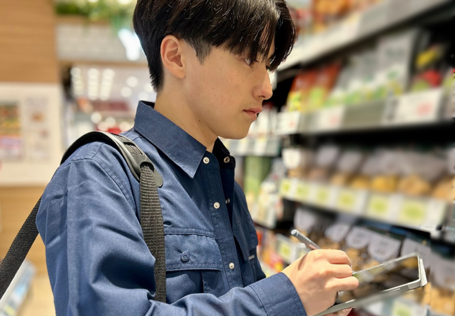 抜取検査する食品の選定の画像