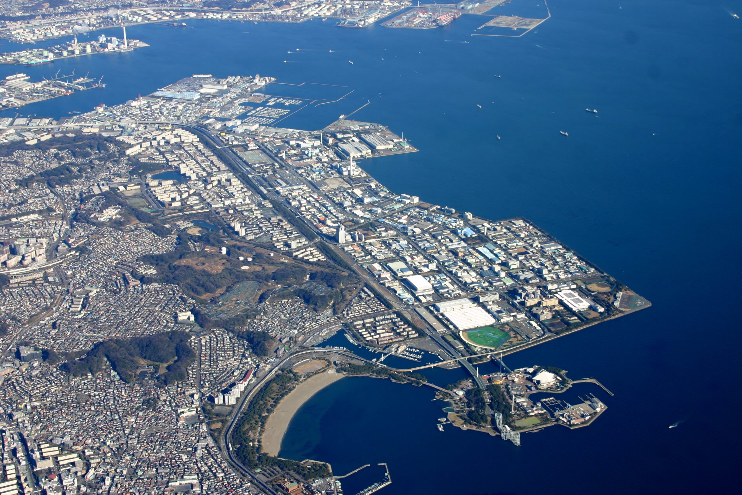 LINKAI横浜金沢航空写真の画像