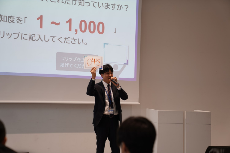 庁内研修司会進行の様子